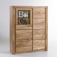 Highboard aus Wildeiche geölt Sockel von Homedreams