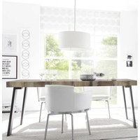 Industry Design Tisch in Altholz Optik und Anthrazit 4-Fußgestell von Homedreams