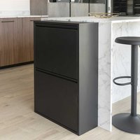 Küchenschrank mit Mülltrennung modernem Design von Homedreams