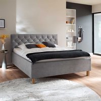 Polsterbett mit Bettkasten 55 cm Einstiegshöhe von Homedreams