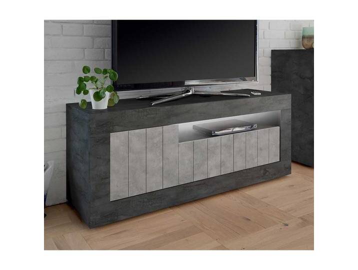 TV Möbel in Beton Grau und Dunkelgrau Türen TV Möbel in Beton Grau und Dunkelgrau Türen von Homedreams