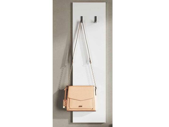 Wandgarderobenleiste Paneel in Weiß zwei Kleiderhaken Wandgarderobenleiste Paneel in Weiß zwei Kleiderhaken von Homedreams