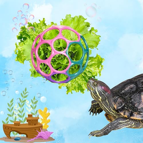 Aquatic Turtle Feeder Treat Ball Spielzeug, schwimmender Schildkröten-Futterball, Aquatic Schildkröte Anreicherung Spielzeug, Aquarium-Spielzeug für Schildkröten, Aquarium-Zubehör Aquatic Turtle Feeder Treat Ball Spielzeug, schwimmender Schildkröten-Futterball, Aquatic Schildkröte Anreicherung Spielzeug, Aquarium-Spielzeug für Schildkröten, Aquarium-Zubehör von Homedy Crafts