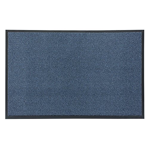 Classic Clean Schmutzfangmatte Türmatte Schmutzmatte Schmutzfang blau, Größe:ca. 60 x 80 cm von HOMEFACTO:RI