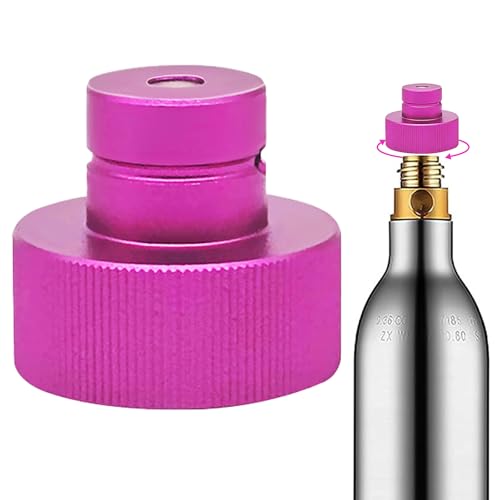 Quick Connect CO2-Zylinder Adapter, CO2 Quick-Adapter, Schnelladapter Für CO2 Soda Kompatibel, Quick Connect CO2 Adapter Für Soda Universal CO2 Zylinder Mit TR21-4 von Homefantasy