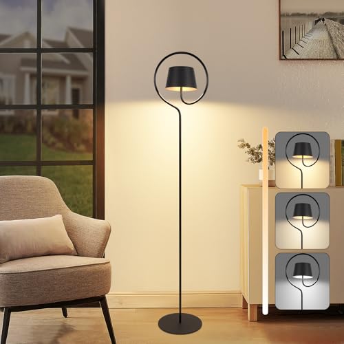 Homefire LED Stehlampe Wohnzimmer Dimmbar 120cm: Solar Stehleuchte Outdoor mit USB-C Aufladbar Akku Kabellose Standleuchte 3000K-6500K Höhenverstellbar für Schlafzimmer Büro Garten Terrassen Homefire LED Stehlampe Wohnzimmer Dimmbar 120cm: Solar Stehleuchte Outdoor mit USB-C Aufladbar Akku Kabellose Standleuchte 3000K-6500K Höhenverstellbar für Schlafzimmer Büro Garten Terrassen von Homefire
