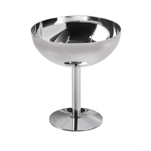 1 x Edelstahl-Eisbecher – Dessert-Metallkelche Mini-Eisschale für Salat, Obstpudding – Party-Dekorationen (B) von Homefurnishmall