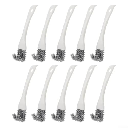 10-teiliges multifunktionales Grill- und Küchenbürsten-Set zur gründlichen Reinigung von Herd, Spüle, Duschschienen und BBQ von Homefurnishmall