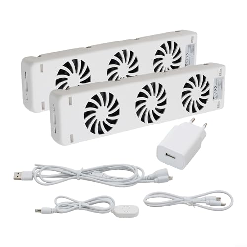 3-Lüfter-Heizkörper Ventilator, Magnetischer Smart Heizkörper Verwendet Erhöhte Luftzirkulation Und Verbesserte Wärmeverteilung Geräuscharm Sparen Von Energie Und Heizkosten (MXRV-S01)(MXRV-S01) von Homefurnishmall