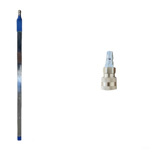 Auto-Heizkörper-Reinigungswerkzeug-Set, 40 cm, Wassertank-Reiniger mit 360° drehbarem Kopf, Luft-Wasserdüse für Fahrzeugkühlsystem (40 cm Wasser-/Gasverbrauch) von Homefurnishmall