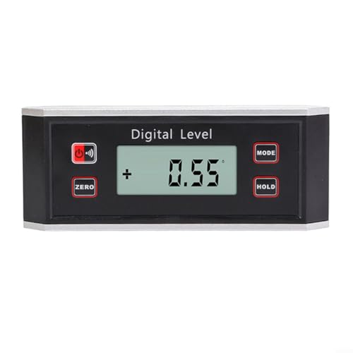 Digitaler Neigungsmesser Winkelmesser mit Magnet - LCD Digital Level Box, Wasserdichter Winkelmesser Finder Messwerkzeug von Homefurnishmall