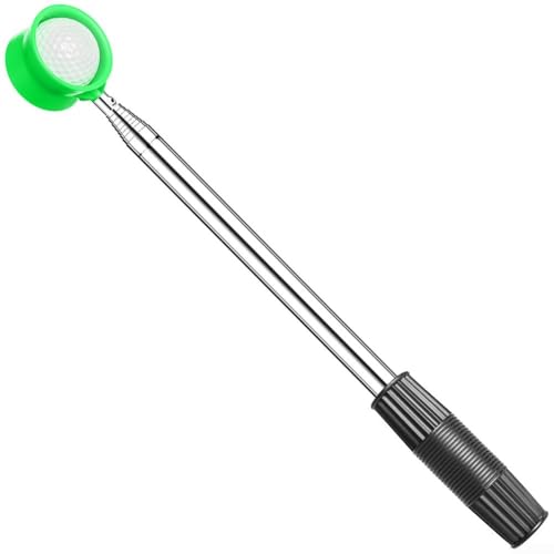 Edelstahl-Golfball-Riever, 2,7 m/3,6 m Länge, praktisches Werkzeug zum Abholen von Wasserbällen (grün, 3,6 m) von Homefurnishmall