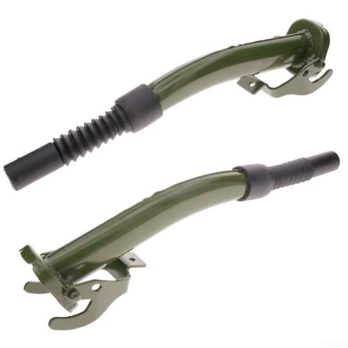 Gaskanisterauslauf mit Druckkappe und Entenschnabeldüse für reibungslose Kraftstoffübertragung Gaskanisterauslauf mit Druckkappe und Entenschnabeldüse für reibungslose Kraftstoffübertragung von Homefurnishmall