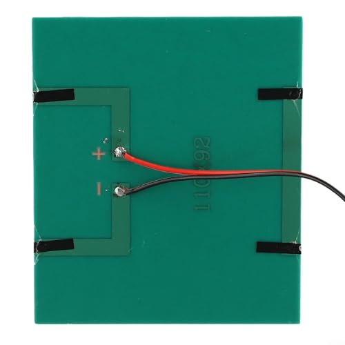 Hocheffizientes 1 5 W Solarpanel mit Draht, geeignet für kleine elektrische Bedürfnisse (1 Stück) von Homefurnishmall