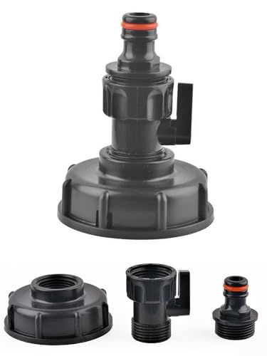 Interne Dosierventilverschraubung, IBC-Ablaufadapterdüse, Polypropylen-Material und zuverlässig (D) von Homefurnishmall