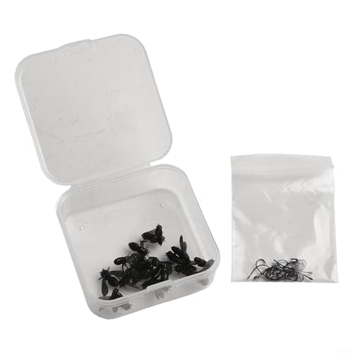 Köder-Set zum Fliegenfischen, 20 Haken, perfekt für Forellen und Äschenfische (S) von Homefurnishmall