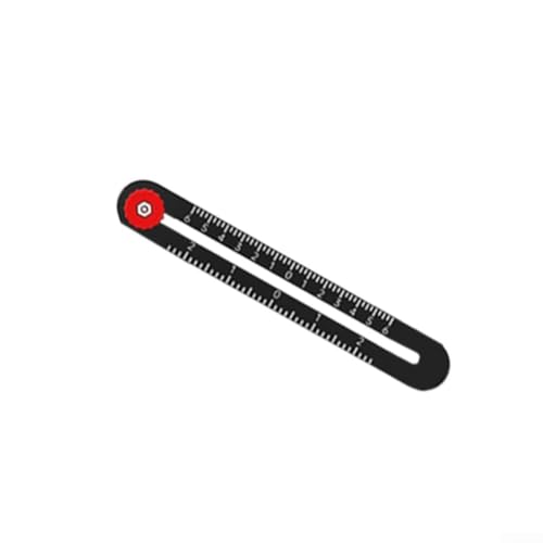 Multi Angle Measuring Ruler for Tile Positioning and Accurate Angle Measurement in Woodworking and Construction Projects (1 Fold Lineal) von Homefurnishmall
