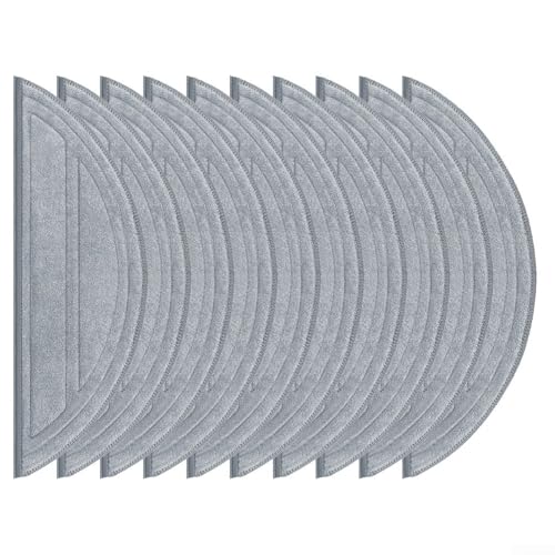 S5 Zubehör Q10 S5 Wischmopp-Pad-Tücher, Ersatzteile für Roborock Q10 S5 / Q10 VF / Q10V Staubsauger (10 Stück) von Homefurnishmall