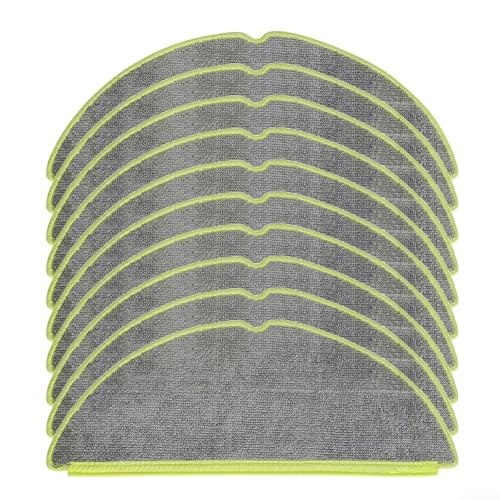 Wischmopp-Pads kompatibel mit 205 DustCompactor Roboter-Staubsauger-Ersatzteilen, waschbar und wiederverwendbar (10 Stück) von Homefurnishmall