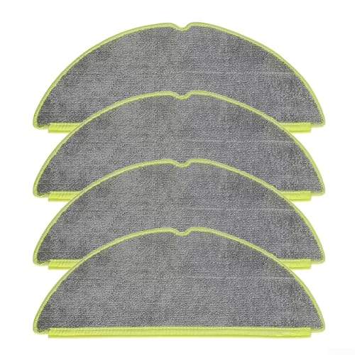 Wischmopp-Pads kompatibel mit 205 DustCompactor Roboter-Staubsauger-Ersatzteilen, waschbar und wiederverwendbar (4 Stück) von Homefurnishmall