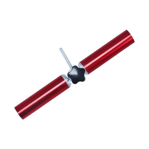 Y-förmige Verbindungszeltstange, Aluminiumlegierung, 180° verstellbarer Stangenverbinder, Zeltstützpfosten für Vordächer, Tipi-Zelte, Doppelspitzenzelte (rot) von Homefurnishmall