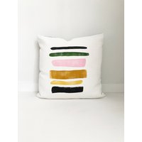 Block Print Kissen, Hand Gestempelt, Boho Kissen von HomegirlCollection