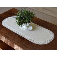 Beige Und Off White Leinen Deckchen Schal Mit Spitze Rand Rechteck Tischläufer Abgerundet Elegante Tischdecke Wohnkultur Geschenke Beige Und Off White Leinen Deckchen Schal Mit Spitze Rand Rechteck Tischläufer Abgerundet Elegante Tischdecke Wohnkultur Geschenke von HomelikeLinen