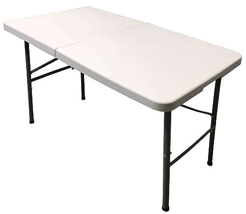 HOMELUX 710090 Klapptisch, Kunstharz, 122 x 61 x 74 cm von Homelux