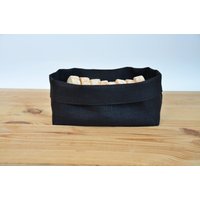 Wäscheaufbewahrung/Brotkorb - Rechteckiger Charcoal von HomelyHomeDecor