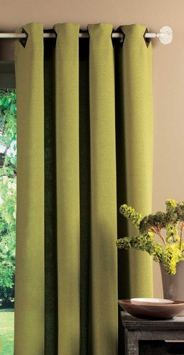 Home Maison 851705 Vorhänge zum Verdunkeln, aus Polyester 135 x 260 cm, Bambus, 135 x 260 von Homemaison