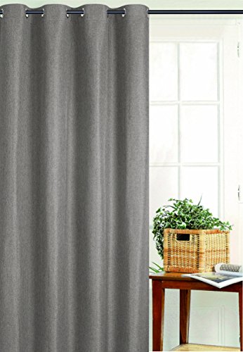 Homemaison Vorhang Verdunkeln mit Maschen, Polyester, Perle, 250 x 135 cm von Homemaison
