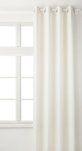 Homemaison hm69516 – 1 vereint Vorhänge, verdunkelnd Polyester Weiß 260 x 140 cm von Homemaison