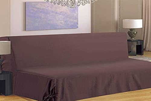 - Sofabezug für für BZ, taupe, 140 x 190 cm von Homemaison