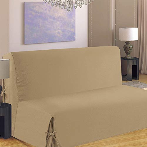 - Sofabezug für für BZ, violett, 140 x 190 cm von Homemaison