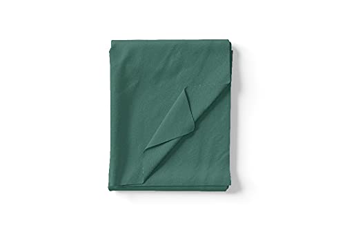 Homemania 12999 Stecker One – Single, Solid Color – für das Bett – Grün aus Baumwolle, 150 x 280 cm von Homemania