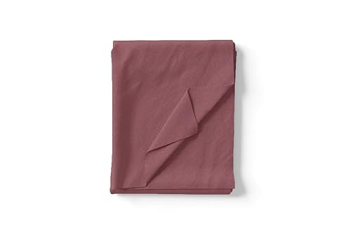 Homemania 13033 Stecker One – Single, Solid Color – für das Bett – Rosa aus Baumwolle, 150 x 280 cm von Homemania