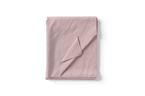 Homemania 14610 Stecker One – Single, Solid Color – für das Bett – Rosa aus Baumwolle, 150 x 290 cm von Homemania