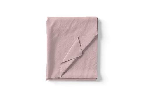Homemania 14672 Stecker Two – doppelt, einfarbig – für das Bett – mit rosa Baumwoll-Kissenbezug, 240 x 290 cm von Homemania