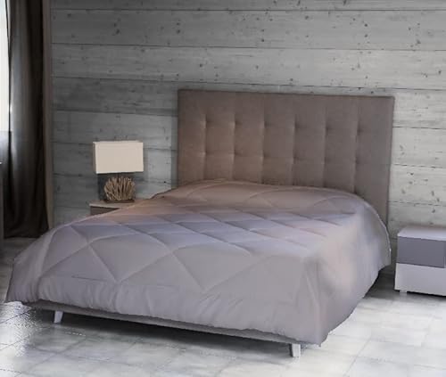 Homemania 14863 Steppdecke Sandy – Plain, Single, Winter – für das Bett – beige aus Mikrofaser, 170 x 250 cm von Homemania