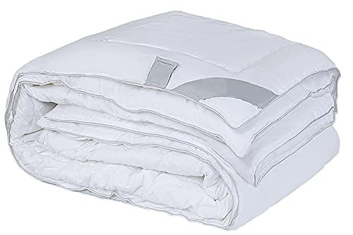 Homemania Bed Steppdecke für Doppelbett, Weiß/Grün, Baumwolle, 190 x 215 cm, 190 x 215 cm von Homemania