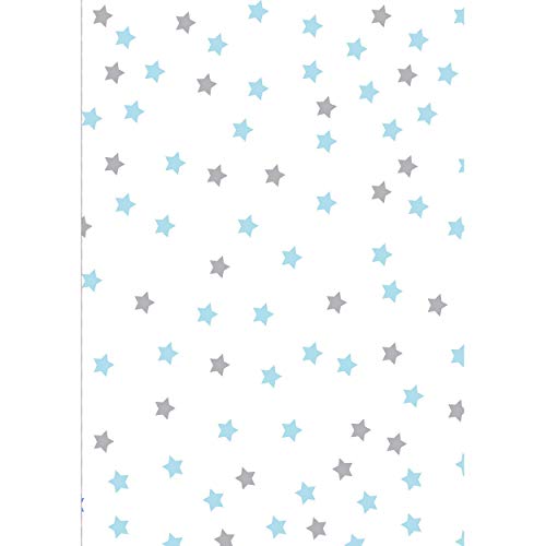 Homemania Bedruckter Teppich Little Stars 2, Bedruckt, Mehrfarbig, aus Mikro-Polyamid, 100 x 140 cm von Homemania