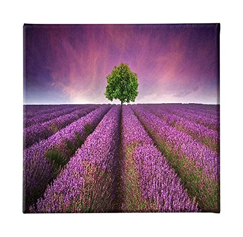 Homemania Bild Blumen Natur und Landschaften für Wohnzimmer, Schlafzimmer, mehrfarbig, 60 x 3 x 60 cm, -HM20KNV60 x 60 – 210, Polyester, Holz von Homemania