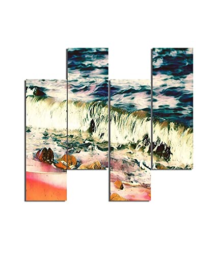 Homemania Brücke 4 Natur und Landschaften pro Wohnzimmer, mehrfarbig, 76 x 0,3 x 50 cm, HM204PMDF267, MDF Homemania Brücke 4 Natur und Landschaften pro Wohnzimmer, mehrfarbig, 76 x 0,3 x 50 cm, HM204PMDF267, MDF von Homemania