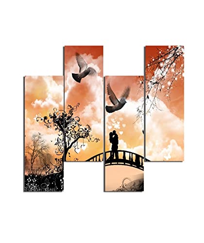 Homemania Brücke 4 Natur und Landschaften pro Wohnzimmer, mehrfarbig, 76 x 0,3 x 50 cm, HM204PMDF271, MDF Homemania Brücke 4 Natur und Landschaften pro Wohnzimmer, mehrfarbig, 76 x 0,3 x 50 cm, HM204PMDF271, MDF von Homemania