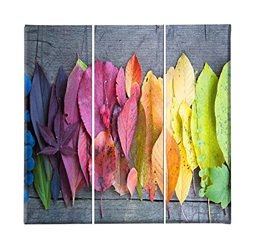 Homemania HM203PKNV-184 Farbbild, 3-teilig, Natur, für Wohnzimmer, Schlafzimmer, Mehrfarbig, Polyester, Holz, 69 x 3 x 50 cm Homemania HM203PKNV-184 Farbbild, 3-teilig, Natur, für Wohnzimmer, Schlafzimmer, Mehrfarbig, Polyester, Holz, 69 x 3 x 50 cm von Homemania