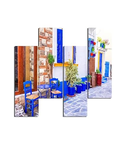 Homemania HM204PMDF260 Fensterbild, 4 Stück, Motiv: Stadt und Landschaft, aus MDF, Mehrfarbig, 76 x 0,3 x 50 cm Homemania HM204PMDF260 Fensterbild, 4 Stück, Motiv: Stadt und Landschaft, aus MDF, Mehrfarbig, 76 x 0,3 x 50 cm von Homemania