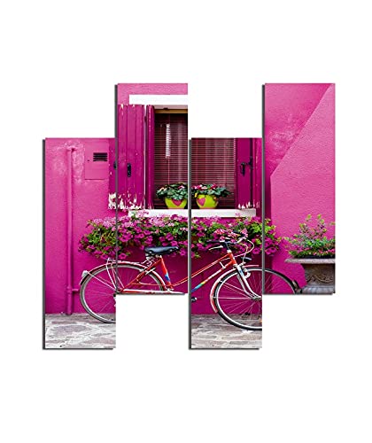Homemania HM204PMDF43 Fensterbild, 4 Stück, Motiv: Stadt und Landschaft, aus MDF, Mehrfarbig, 76 x 0,3 x 50 cm Homemania HM204PMDF43 Fensterbild, 4 Stück, Motiv: Stadt und Landschaft, aus MDF, Mehrfarbig, 76 x 0,3 x 50 cm von Homemania