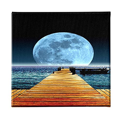 Homemania HM20KNV60x60-53 Brücke – Natur und Landschaft – für Wohnzimmer, Schlafzimmer, Mehrfarbig, Polyester, Holz, 60 x 3 x 60 cm Homemania HM20KNV60x60-53 Brücke – Natur und Landschaft – für Wohnzimmer, Schlafzimmer, Mehrfarbig, Polyester, Holz, 60 x 3 x 60 cm von Homemania