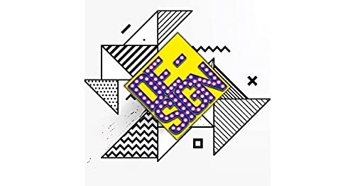 Homemania HOMRK-FRAME-021 Wandbild, LED-Effekt, Zitate, Sprüche, Design, Baumwolle, Holz, mehrfarbig, 50 x 2 x 50 cm Homemania HOMRK-FRAME-021 Wandbild, LED-Effekt, Zitate, Sprüche, Design, Baumwolle, Holz, mehrfarbig, 50 x 2 x 50 cm von Homemania