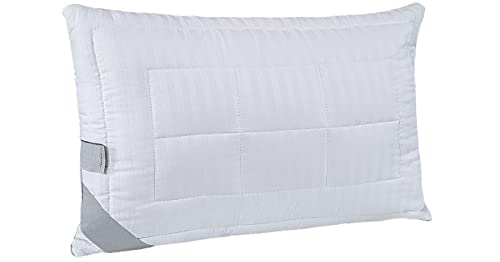Homemania Kissen Bed, Weiß/Blau aus Polyester, Baumwolle, Silikon, 50 x 70 cm, 50 x 70 cm von Homemania